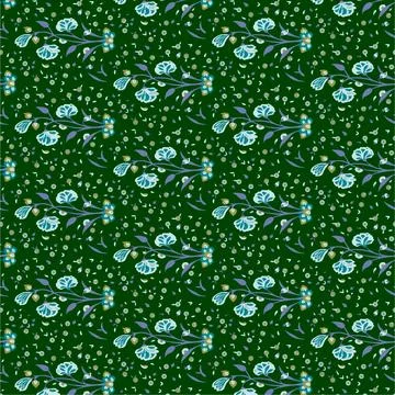 Floral Textile pattern seamless designs Stock Illustration