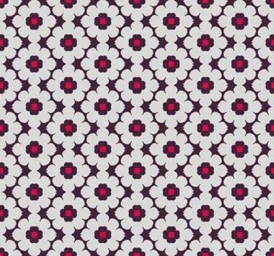 Floral Tiles Seamless Vector Pattern.flower Geometric texture pattern backgro イラスト素材