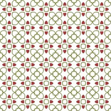 Floral Tiles Seamless Vector Pattern.flower Geometric texture pattern backgro 스톡 일러스트