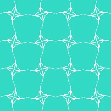 Floral Trellis Seamless Pattern Stock Illustration