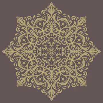 Floral Vector Abstract Pattern Stock Illustration