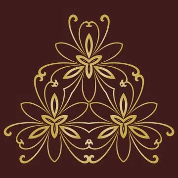 Floral Vector Abstract Pattern Stock Illustration