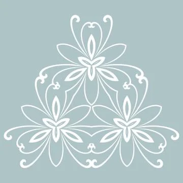 Floral Vector Abstract Pattern Stock Illustration