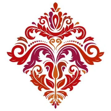 Floral Vector Abstract Pattern 스톡 일러스트
