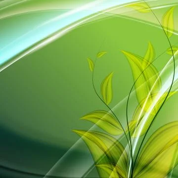 Floral vector background. eps10 Stock Illustration