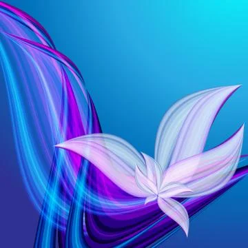 Floral vector background. eps10 Stock Illustration