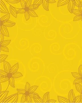 Floral vector background Stock-Illustration