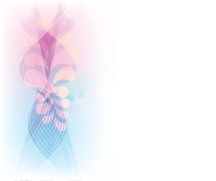 Floral vector background Stock Illustration