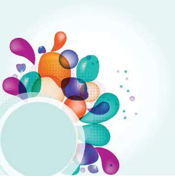 Floral vector background Stock Illustration