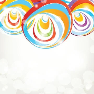 Floral vector background Illustrazione stock