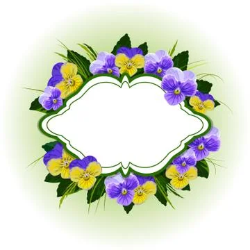 Floral vector background Stock Illustration