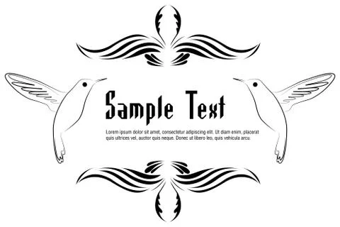 Floral vector background Stock Illustration