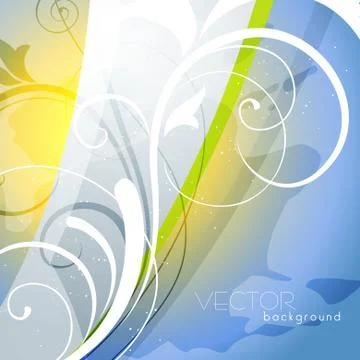 Floral vector design Stock Illustration