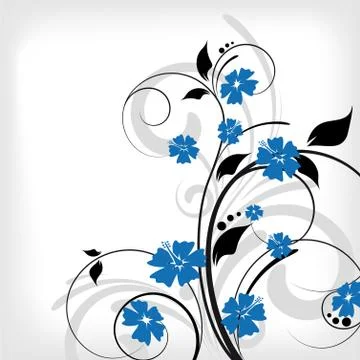 Floral vector design イラスト素材