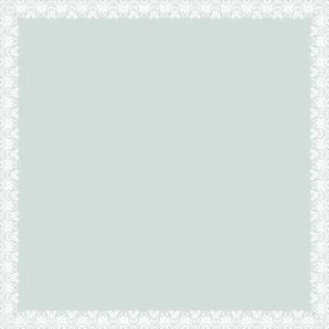 Floral Vector Fine Frame Stock Illustration