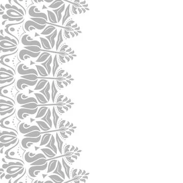 Floral Vector Fine Frame Stock Illustration