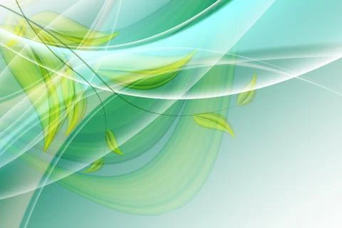 Floral vector frame Stock Illustration