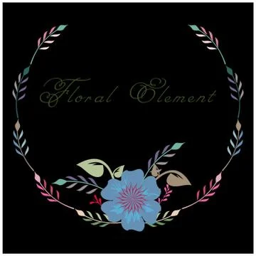 Floral vector Stock Illustration