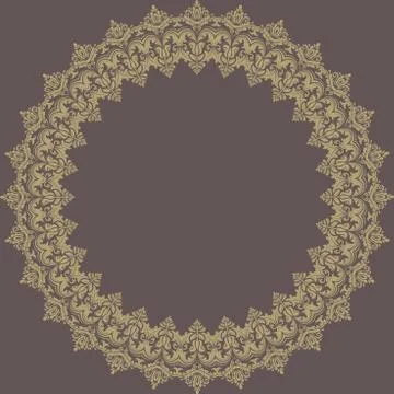Floral Vector Pattern. Abstract Background Stock Illustration