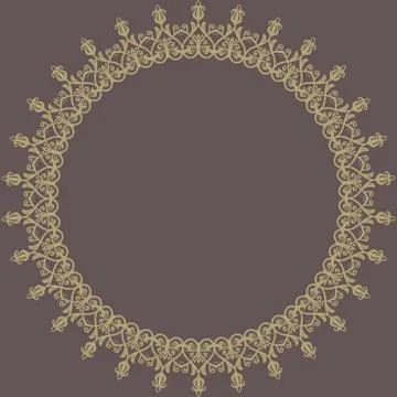 Floral Vector Pattern. Abstract Background Stock Illustration