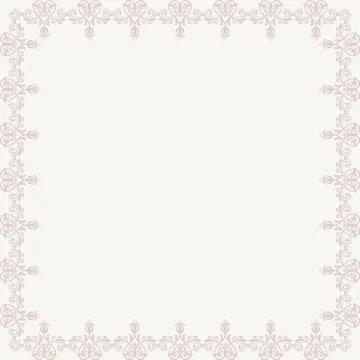 Floral Vector Pattern. Abstract Ornament 스톡 일러스트
