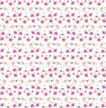 Floral vector pattern Stock Illustration