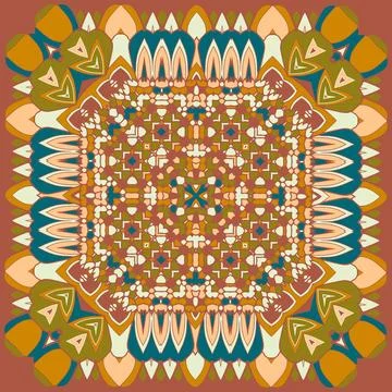 Floral Vector Pattern. vector seamless Stock Illustration