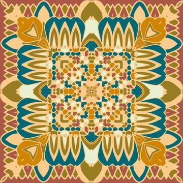 Floral Vector Pattern. vector seamless イラスト素材