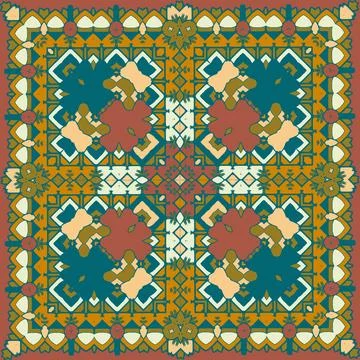 Floral Vector Pattern. vector seamless Illustrazione stock