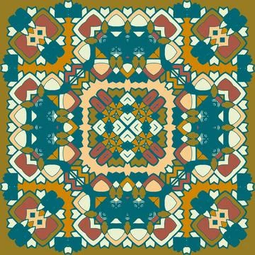 Floral Vector Pattern. vector seamless Stock Illustration