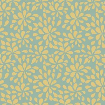 Floral Vector Seamless Pattern design Stock Illustration