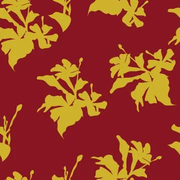 Floral Vector Seamless Pattern design Stock Illustration