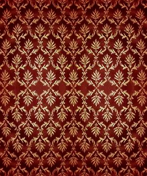 Floral wallpaper Stock Illustration