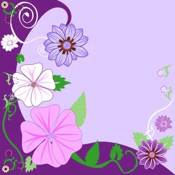 FloralBackground Stock Illustration