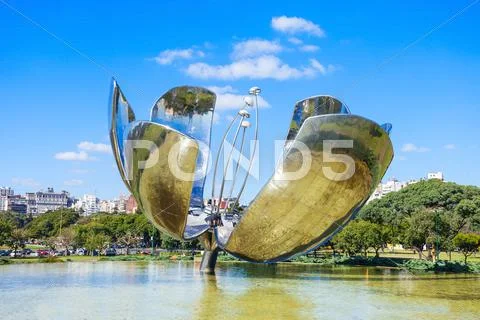 Floralis Generica, Buenos Aires Stock Photos