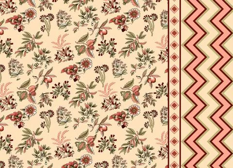 Floral,Patterns,,Seamless,Pattern,,Wall,Paper,Design,,Floral,Border,Design 스톡 일러스트