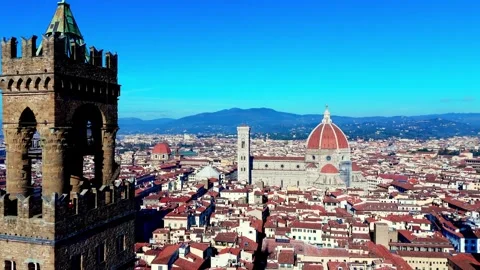 Florence - Aerial -Drone 스톡 동영상 265099091