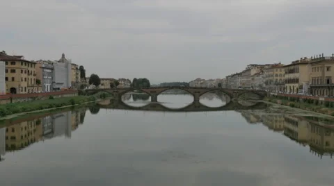 Florence Arno River Stock Footage 67425838