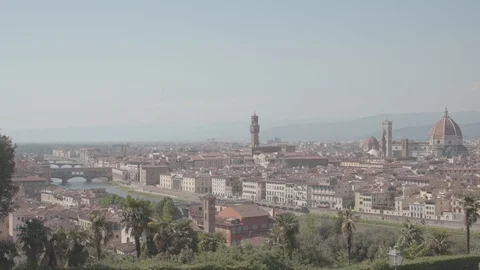 Florence Arno River Stock Footage 90720990