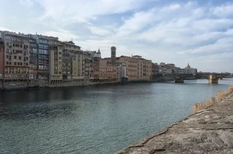 Florence Arno River Stock Photos