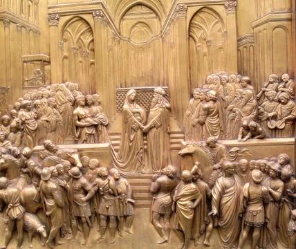 Florence – Baptistery Stock Photos