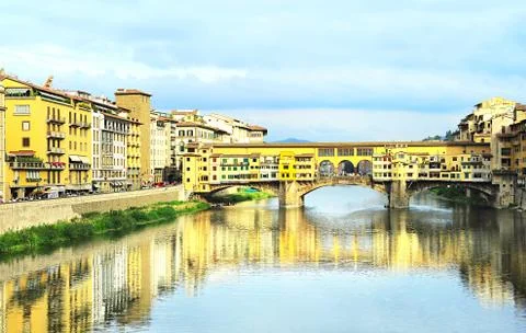 Florence bridge Stock Photos