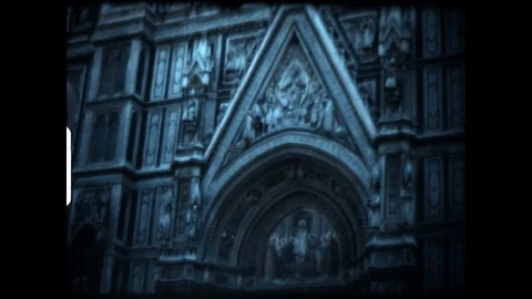 Florence Cathedral 1971 Video stock 114622207