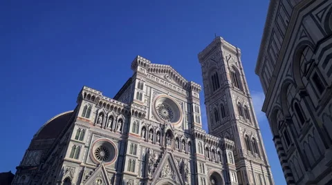 Florence Cathedral Dome Tuscany Italy HD Stock Footage 59642199