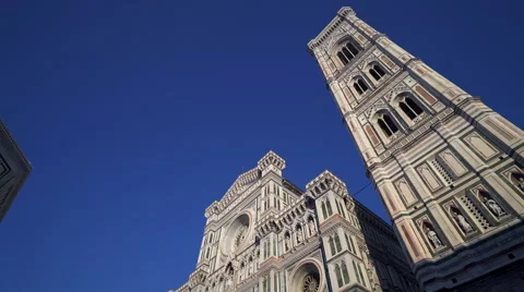 Florence Cathedral Dome Tuscany Italy HD Stock Footage 59644080