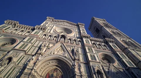 Florence Cathedral Dome Tuscany Italy HD Stock Footage 59646747