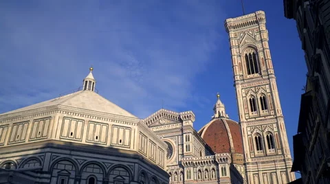 Florence Cathedral Dome Tuscany Italy HD Stock Footage 59649612
