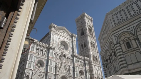 Florence Cathedral, Duomo, Florence, Tuscany, Italy Stock Footage 129233353
