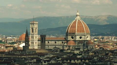 Florence Cathedral/ Duomo Stock Footage 40101034