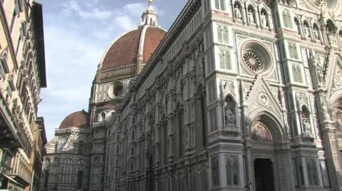 Florence Cathedral Stock Footage 12430845